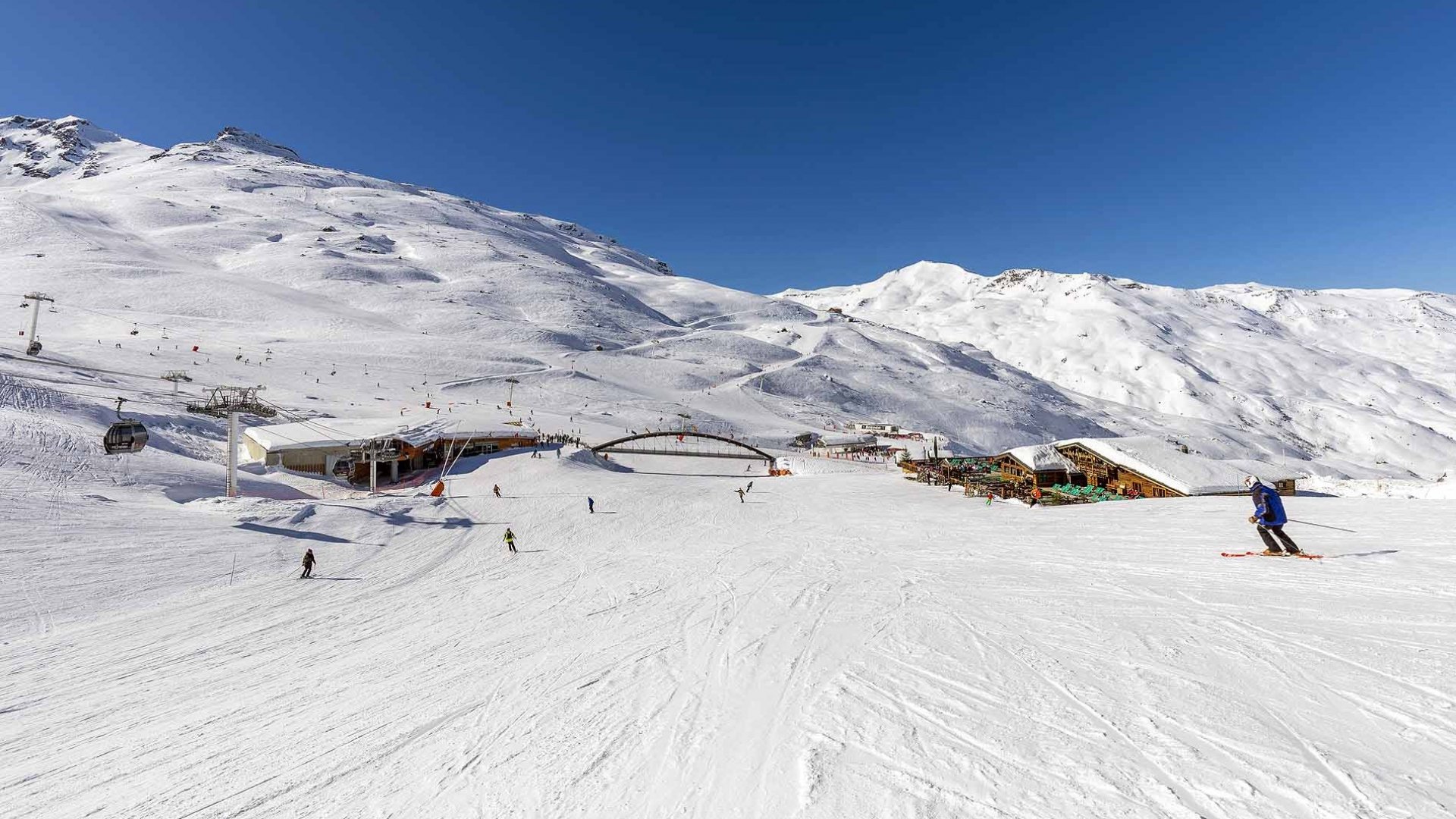 Skiing in Val Thorens 2300 A Complete Ski Guide Piste Maps